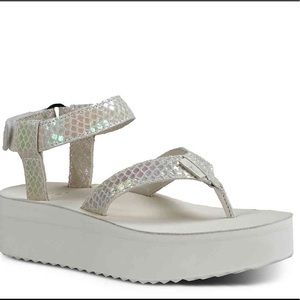 Teva Flatform Iridescent Sandal